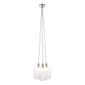 Endon 120644 - Cable-hung pendant light 3xE27/10W/230V, glossy chrome