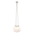 Endon 120652 - Cable-suspended pendant light 3xE27/10W/230V polished chrome