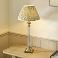 Endon 122515 - AVEBURY Table Lamp 1xE27/10W/230V brass/green