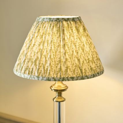 Endon 122515 - AVEBURY Table Lamp 1xE27/10W/230V brass/green