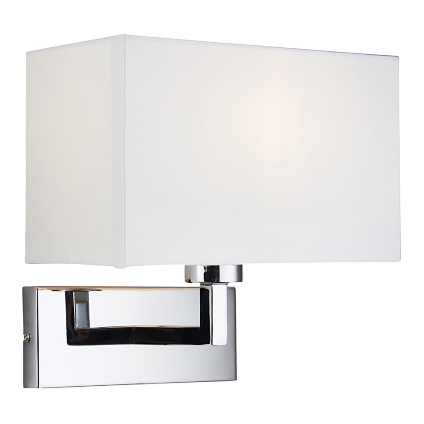 Endon 56373 - Wall light PICCOLO 1xE27/10W/230V white/shiny chrome