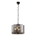 Endon 61281 - Chain-hung chandelier CLOONEY 4xE14/40W/230V black/smoked