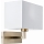 Endon 61604 - Wall light PICCOLO 1xE27/10W/230V white/matte chrome