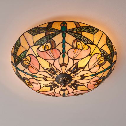 Endon 63922 - Ceiling light ASHTON 2xE27/60W/230V d. 45 cm