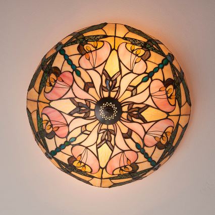 Endon 63922 - Ceiling light ASHTON 2xE27/60W/230V d. 45 cm