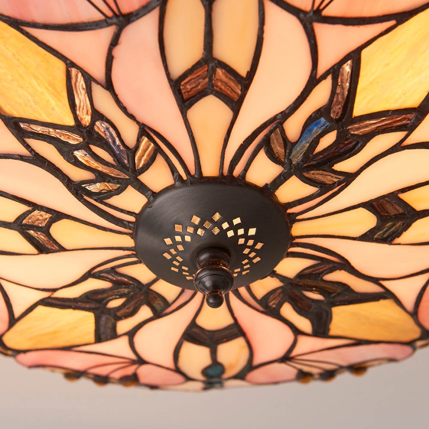 Endon 63922 - Ceiling light ASHTON 2xE27/60W/230V d. 45 cm