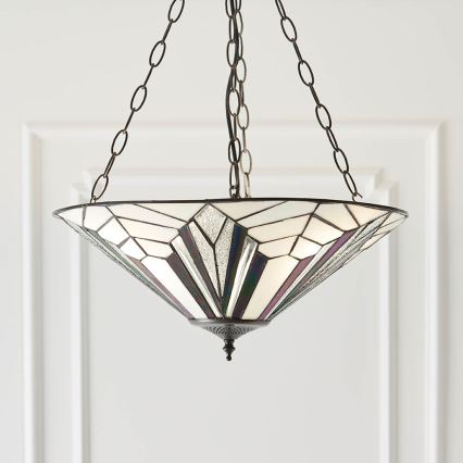 Endon 63936 - Chandelier on a chain ASTORIA 3xE27/60W/230V d. 48 cm