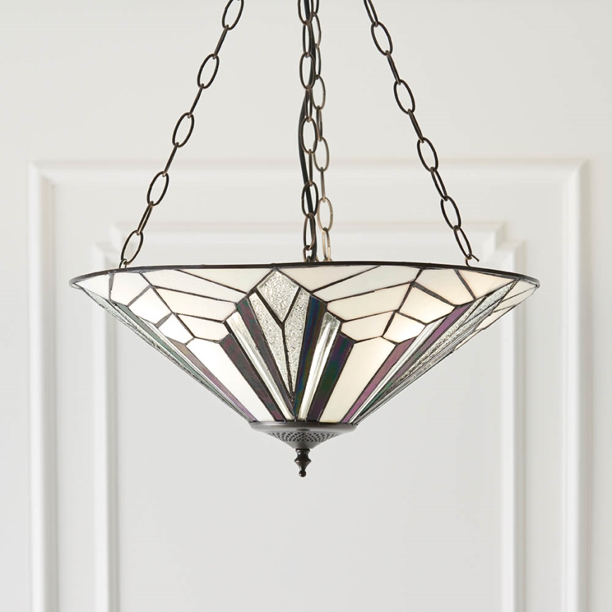 Endon 63936 - Chandelier on a chain ASTORIA 3xE27/60W/230V d. 48 cm