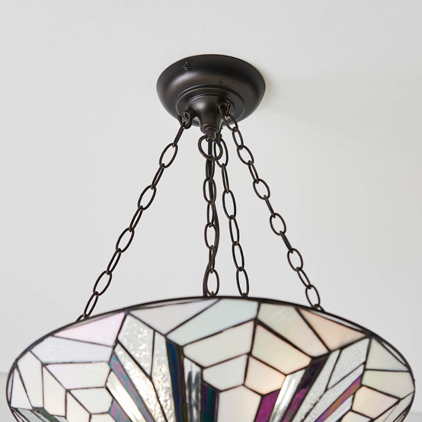 Endon 63936 - Chandelier on a chain ASTORIA 3xE27/60W/230V d. 48 cm