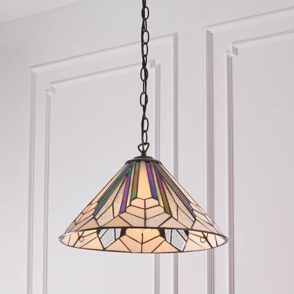 Endon 63937 - Chandelier on a chain ASTORIA 1xE27/60W/230V d. 40 cm