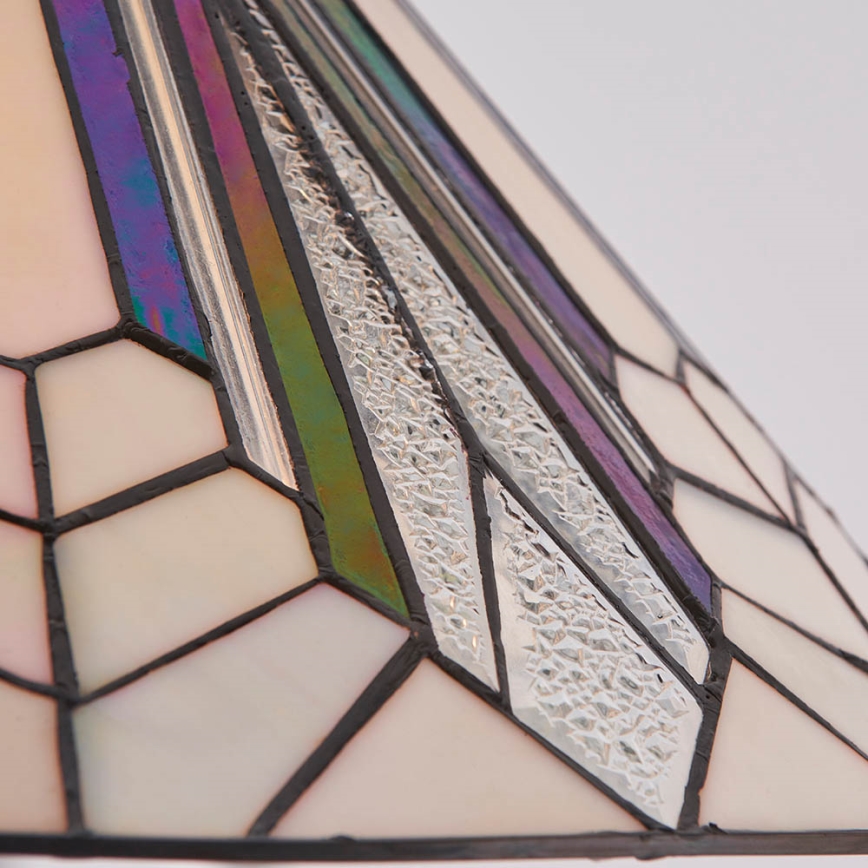 Endon 63937 - Tiffany ASTORIA Chain Pendant Chandelier 1xE27/60W/230V Ø 40 cm