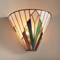 Endon 63940 - Tiffany ASTORIA Wall Light 1xE14/40W/230V