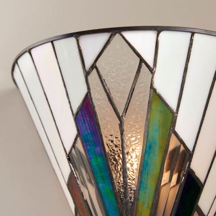 Endon 63940 - Tiffany ASTORIA Wall Light 1xE14/40W/230V