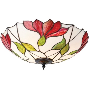 Endon 63960 - BOTANICA ceiling light 2xE27/60W/230V Ø 45 cm