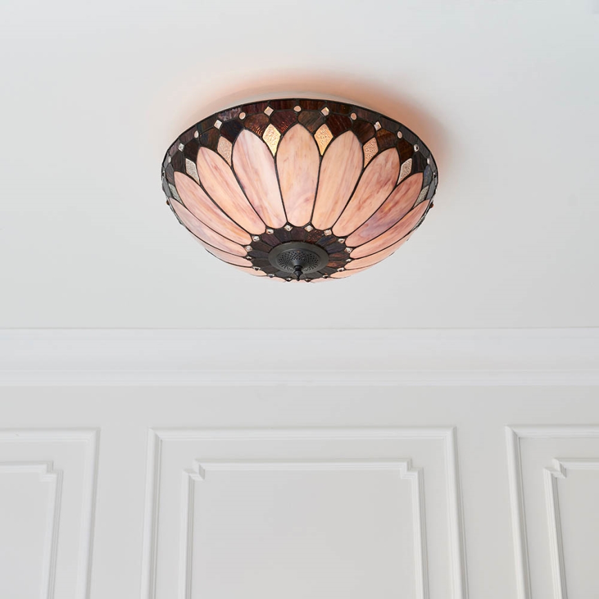 Endon 63973 - Ceiling light BROOKLYN 2xE14/60W/230V d. 50 cm