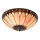 Endon 63973 - Tiffany BROOKLYN Ceiling Light 2xE14/60W/230V Ø 50 cm
