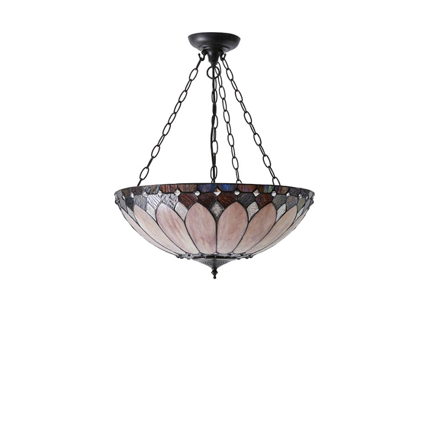 Endon 63976 - BROOKLYN Chandelier 3xE27/60W/230V Ø 50 cm