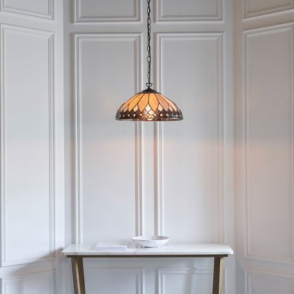 Endon 63977 - Chandelier on a chain BROOKLYN 1xE27/60W/230V d. 40 cm