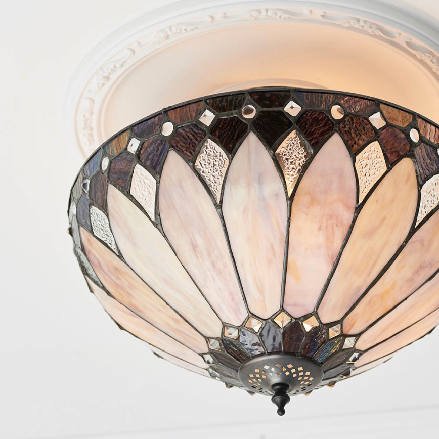 Endon 63978 - Surface-mounted chandelier BROOKLYN 3xE27/60W/230V d. 40 cm