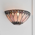 Endon 63983 - Tiffany BROOKLYN Wall Light 1xE14/40W/230V