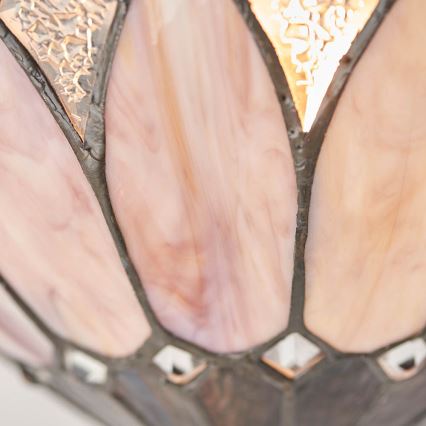 Endon 63983 - Tiffany BROOKLYN Wall Light 1xE14/40W/230V