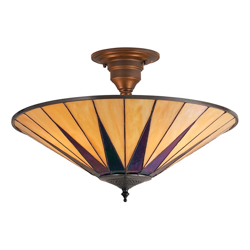 Endon 64043 - Surface-mounted chandelier DARK STAR 3xE27/60W/230V d. 49 cm