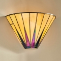 Endon 64046 - Tiffany DARK STAR Wall Light 1xE14/40W/230V