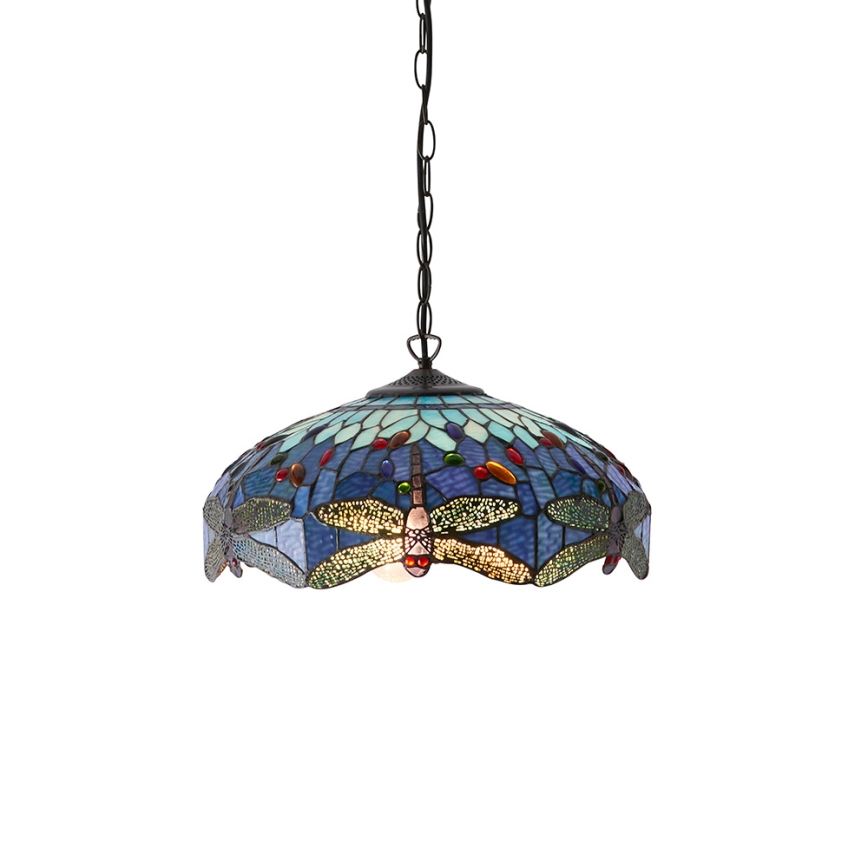 Endon 64080 - DRAGONFLY chain-hung chandelier 3xE27/60W/230V Ø 41 cm