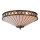 Endon 64145 - Ceiling light FARGO 2xE27/60W/230V d. 41,5 cm