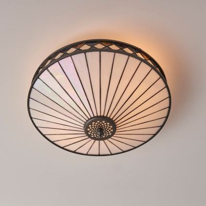 Endon 64145 - Ceiling light FARGO 2xE27/60W/230V d. 41,5 cm