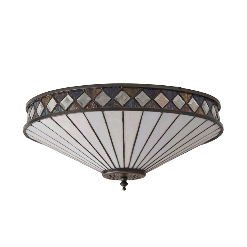 Endon 64145 - Ceiling light FARGO 2xE27/60W/230V d. 41,5 cm