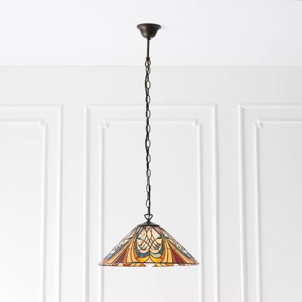 Endon 64162 - Chandelier on a chain HECTOR 1xE27/60W/230V d. 40 cm