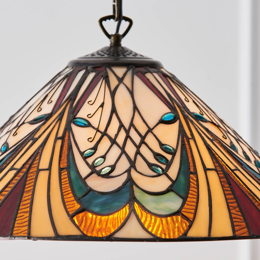 Endon 64162 - Chandelier on a chain HECTOR 1xE27/60W/230V d. 40 cm