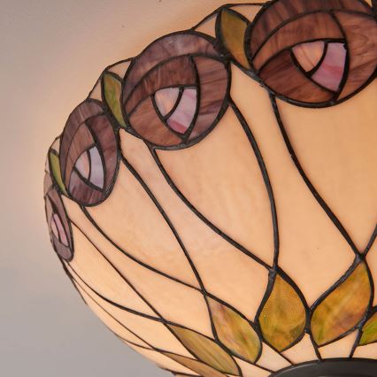 Endon 64173 - Ceiling light HUTCHINSON 2xE27/60W/230V d. 50 cm