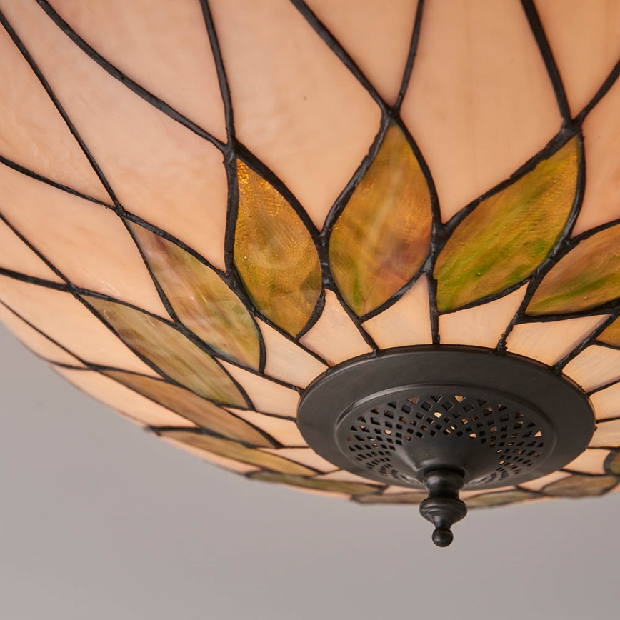 Endon 64173 - Ceiling light HUTCHINSON 2xE27/60W/230V d. 50 cm