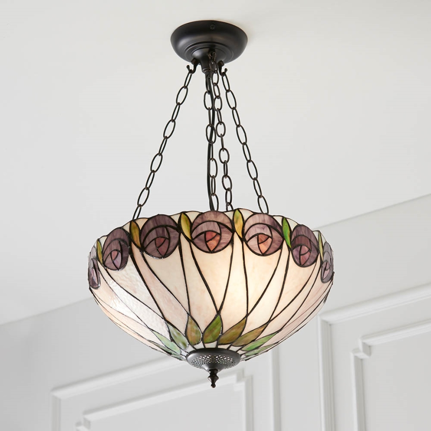 Endon 64175 - Chandelier on a chain HUTCHINSON 3xE27/60W/230V d. 40 cm