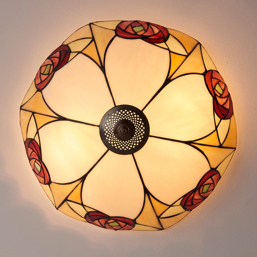 Endon 64182 - Ceiling light INGRAM 2xE27/60W/230V d. 45 cm