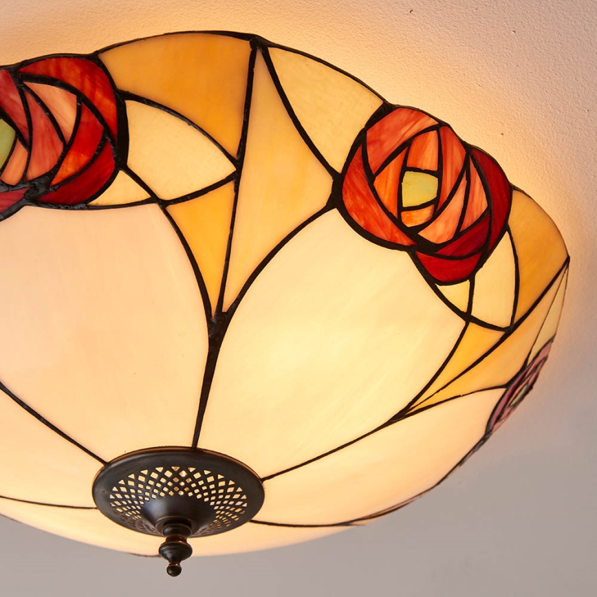 Endon 64182 - Ceiling light INGRAM 2xE27/60W/230V d. 45 cm