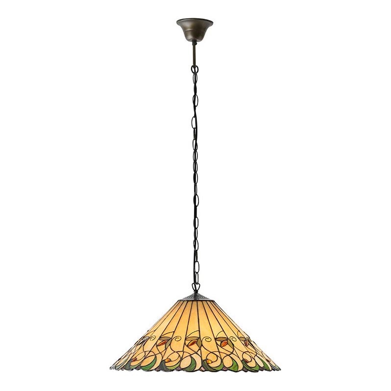 Endon 64194 - Chandelier on a chain JAMELIA 3xE27/60W/230V d. 50 cm