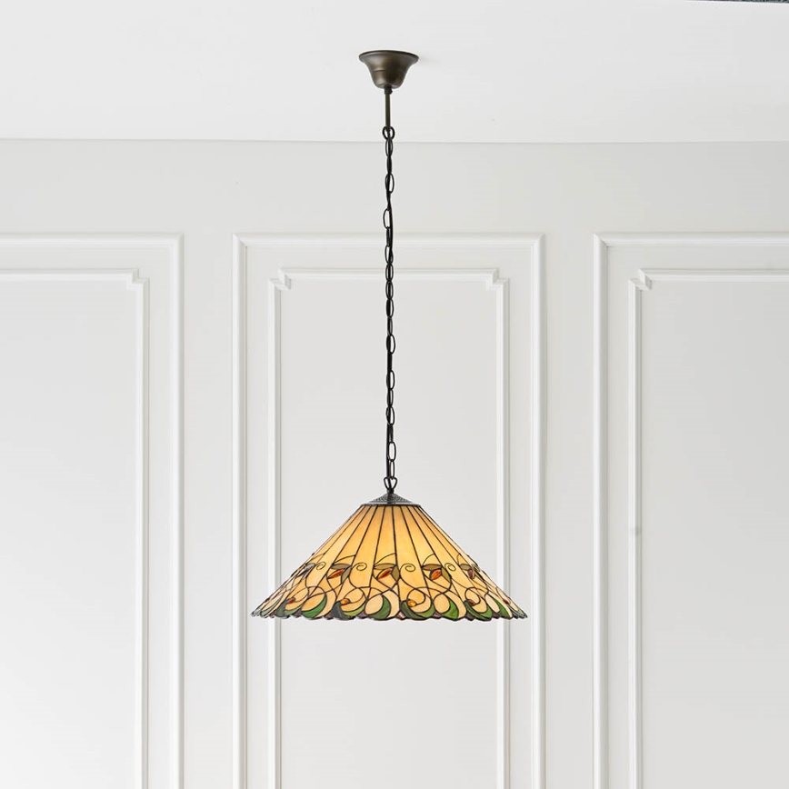 Endon 64194 - Chandelier on a chain JAMELIA 3xE27/60W/230V d. 50 cm