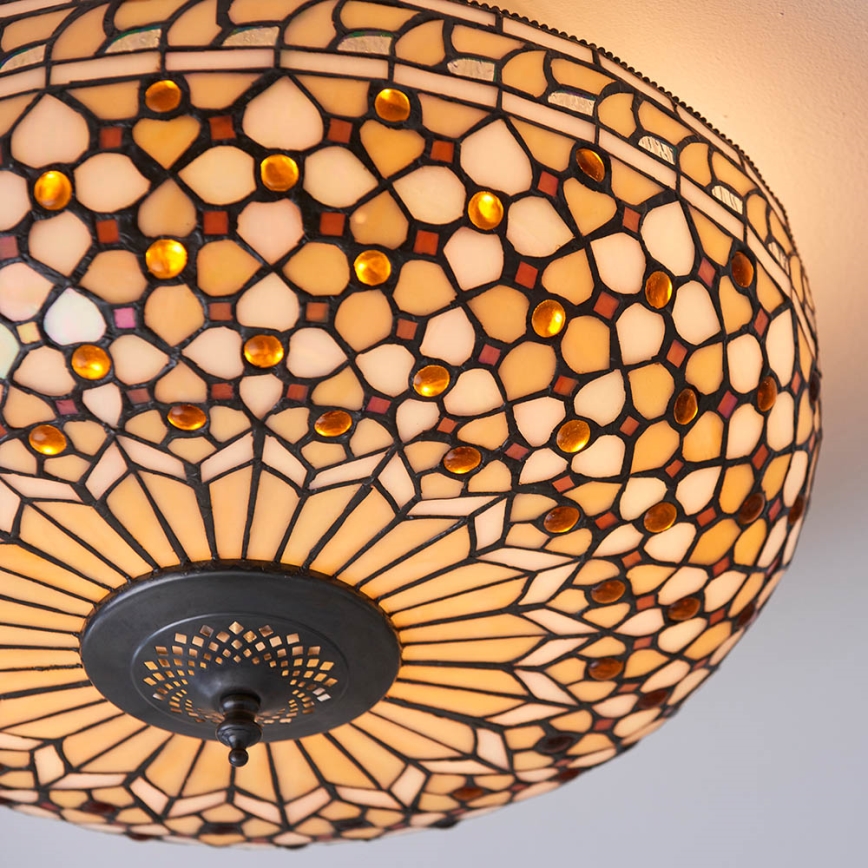 Endon 64276 - Ceiling light MILLE FEUX 2xE27/60W/230V d. 45 cm