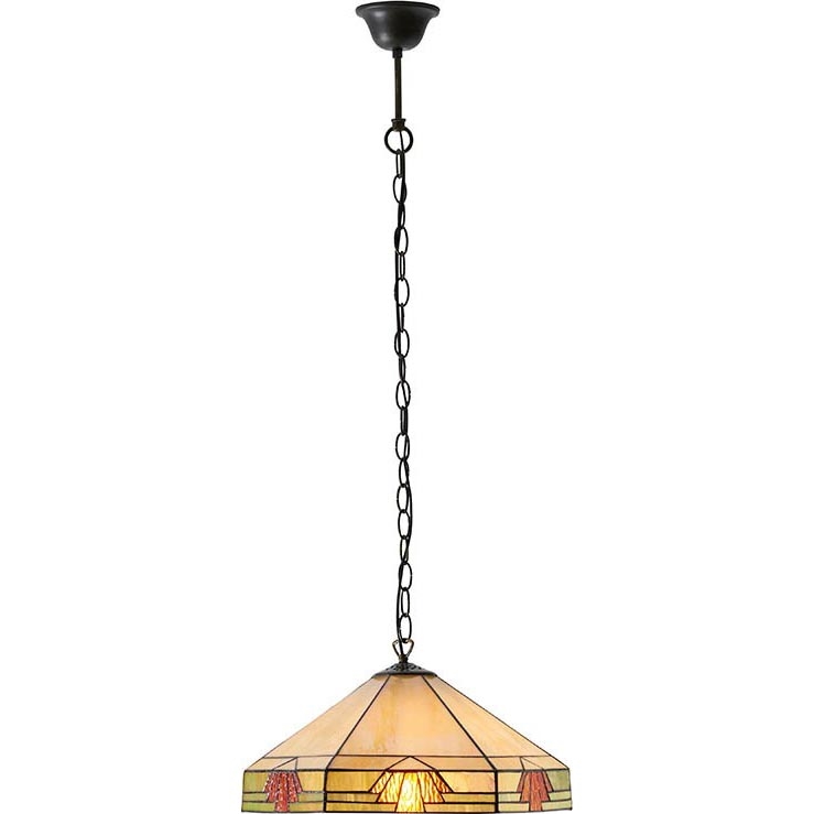 Endon 64285 - Chandelier on a chain NEVADA 1xE27/60W/230V d. 35 cm