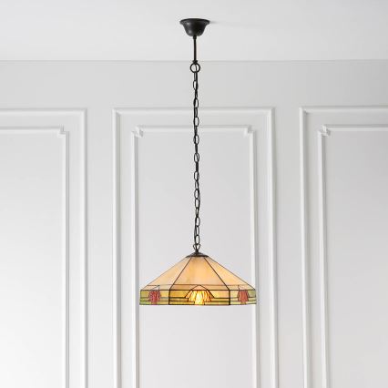 Endon 64285 - Chandelier on a chain NEVADA 1xE27/60W/230V d. 35 cm