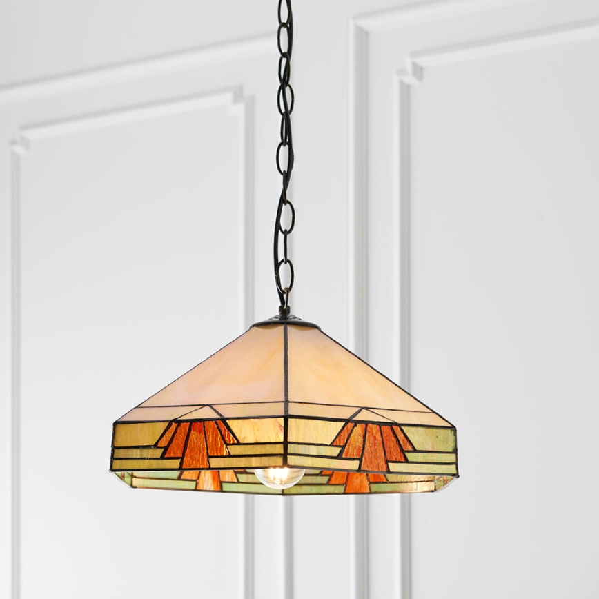 Endon 64285 - Chandelier on a chain NEVADA 1xE27/60W/230V d. 35 cm