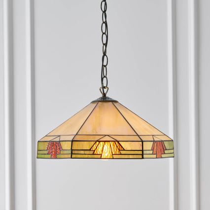 Endon 64285 - Chandelier on a chain NEVADA 1xE27/60W/230V d. 35 cm
