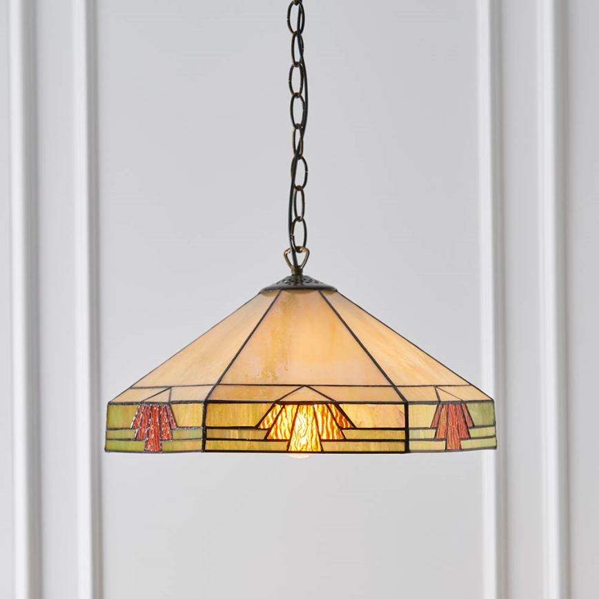 Endon 64285 - Chandelier on a chain NEVADA 1xE27/60W/230V d. 35 cm