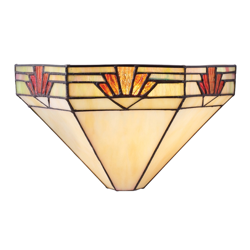 Endon 64288 - Tiffany NEVADA Wall Sconce 1xE14/40W/230V