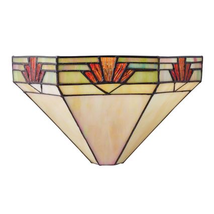 Endon 64288 - Tiffany NEVADA Wall Sconce 1xE14/40W/230V