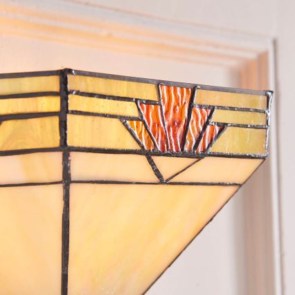Endon 64288 - Tiffany NEVADA Wall Sconce 1xE14/40W/230V