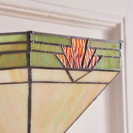 Endon 64288 - Tiffany NEVADA Wall Sconce 1xE14/40W/230V